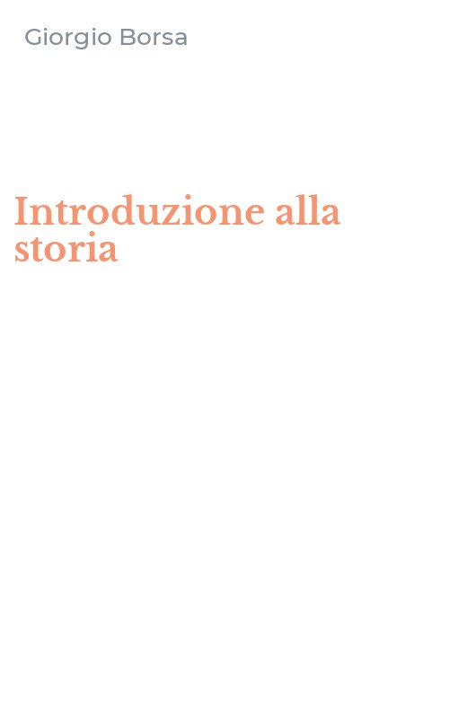 Introduzione alla storia