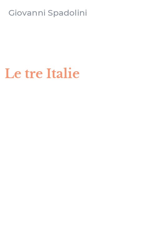 Le tre Italie