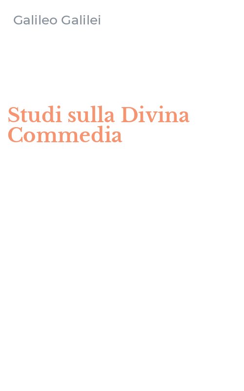 Studi sulla Divina Commedia