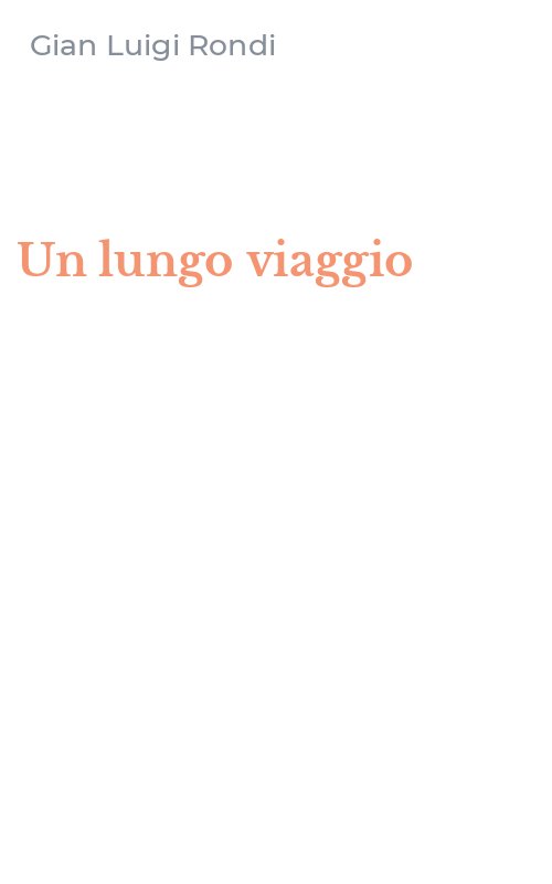 Un lungo viaggio