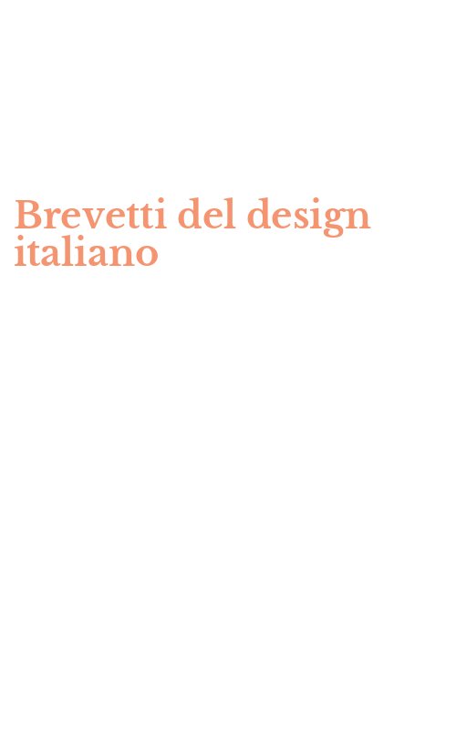 Brevetti del design italiano