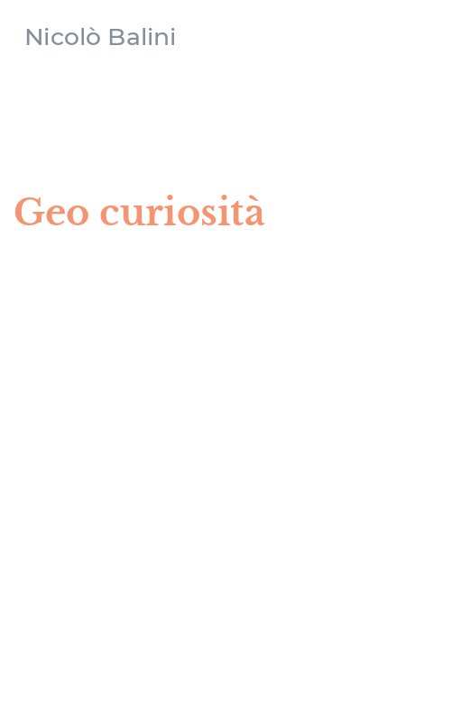 Geo curiosità