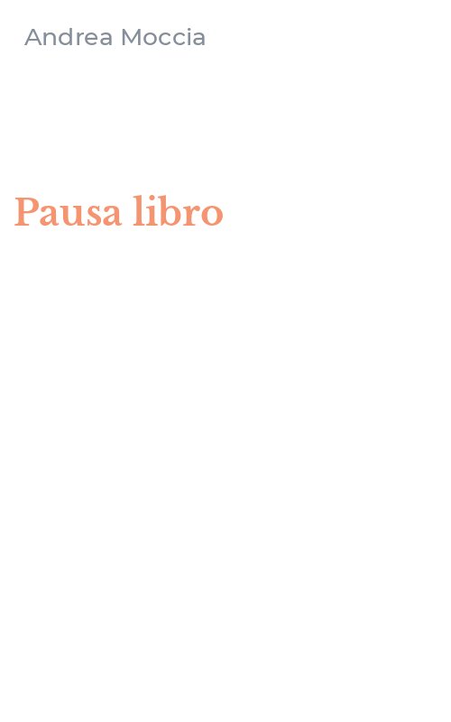 Pausa libro