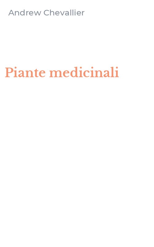 Piante medicinali