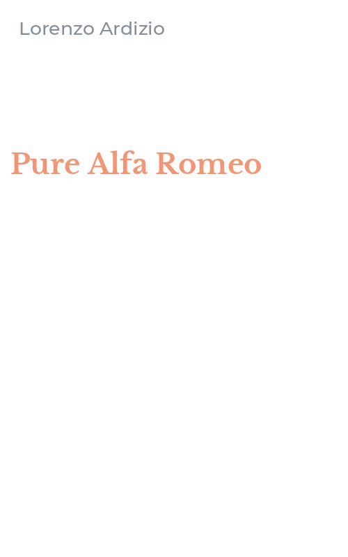 Pure Alfa Romeo