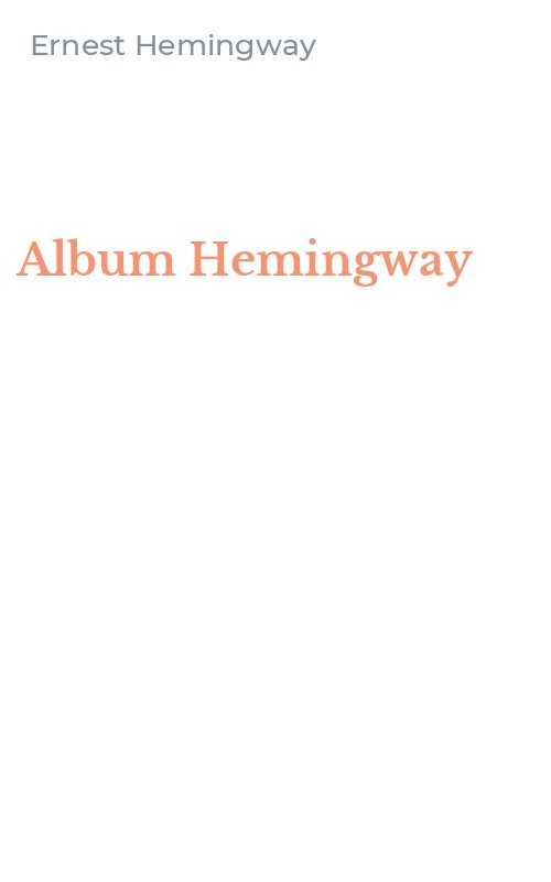 Album Hemingway