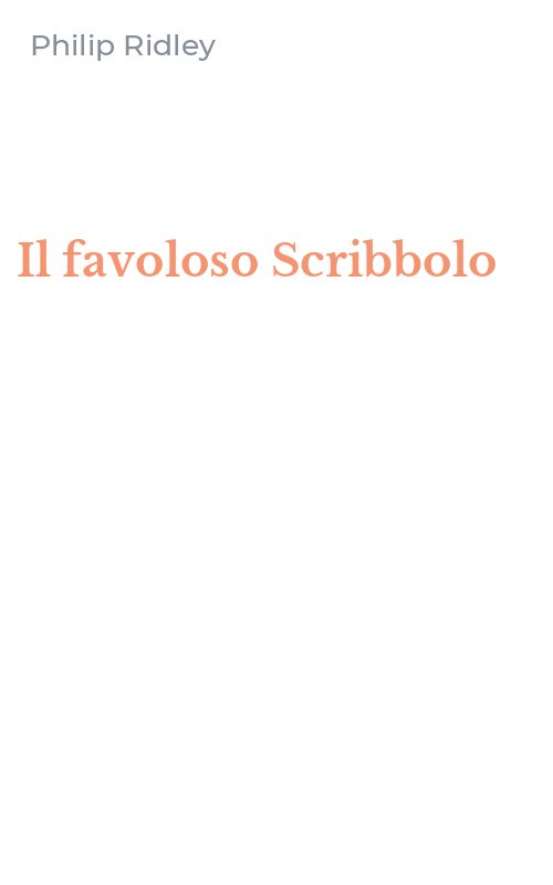 Il favoloso Scribbolo