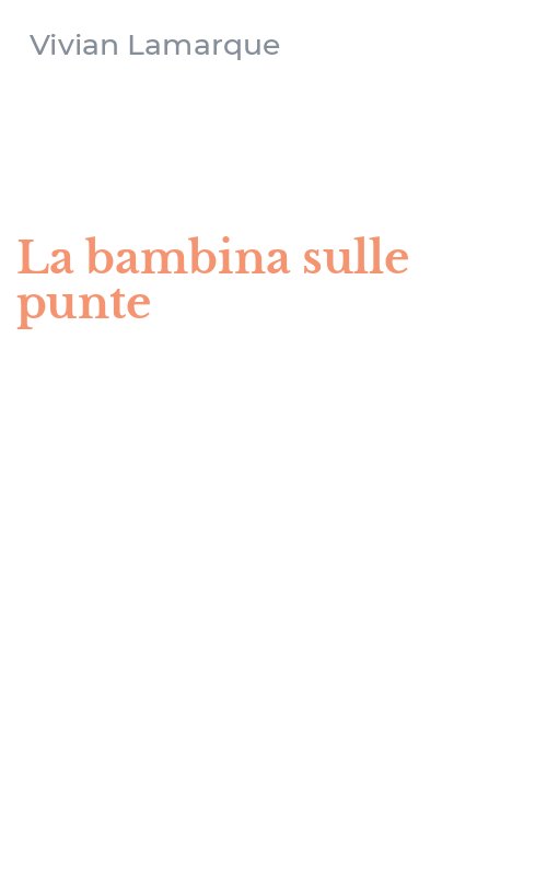 La bambina sulle punte
