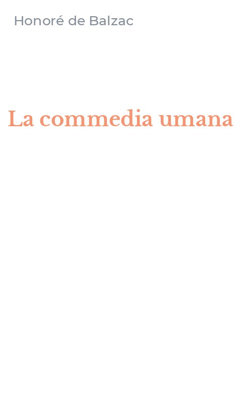 La commedia umana