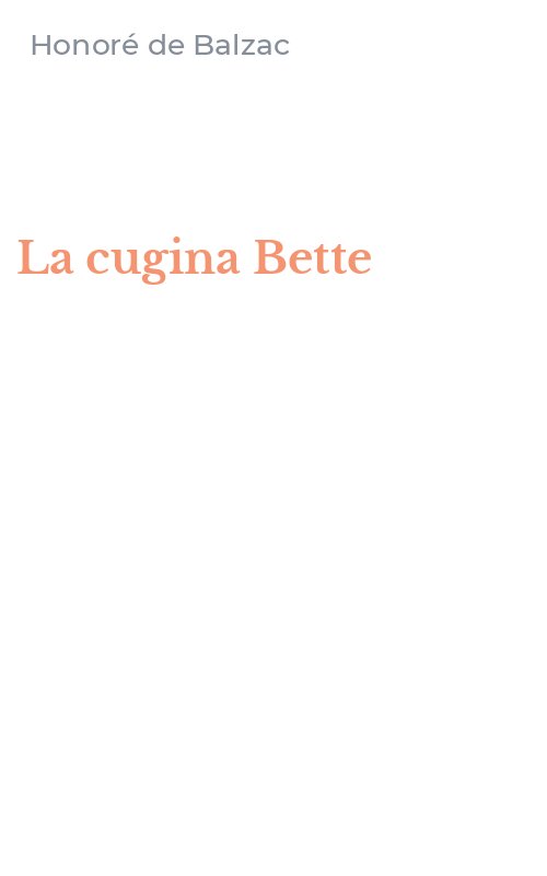 La cugina Bette