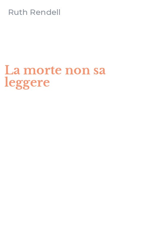 La morte non sa leggere