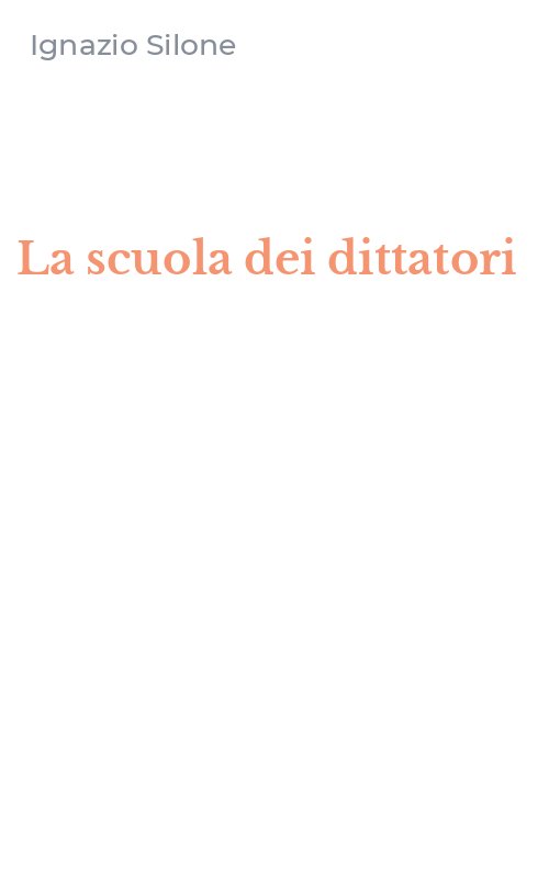 La scuola dei dittatori
