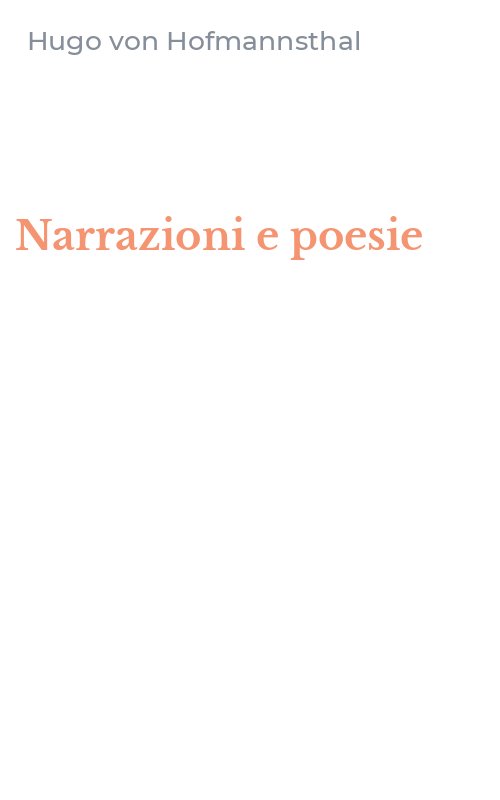 Narrazioni e poesie