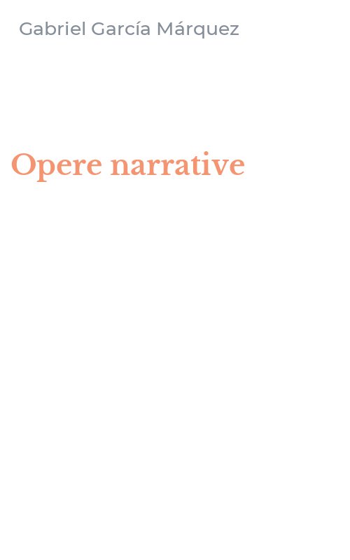 Opere narrative