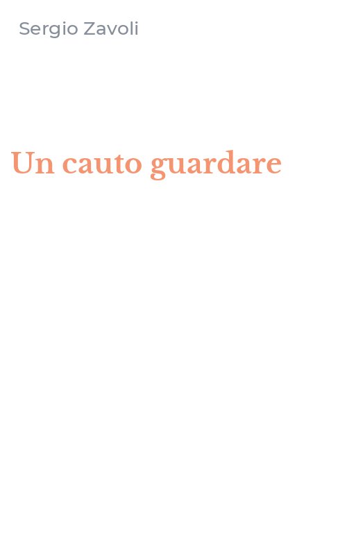 Un cauto guardare