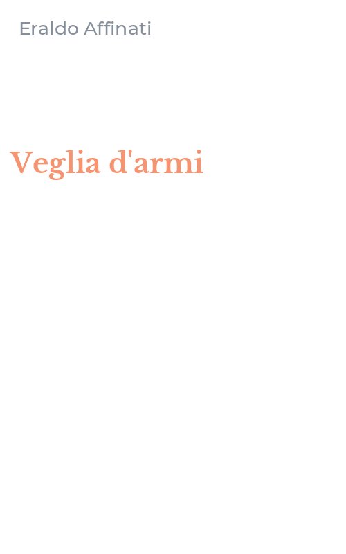 Veglia d'armi