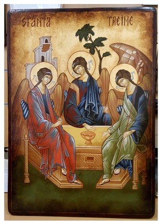 TRINITA' RUBLEV 22X32 CM