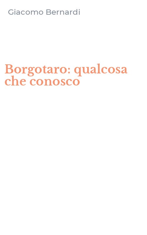 Borgotaro: qualcosa che conosco