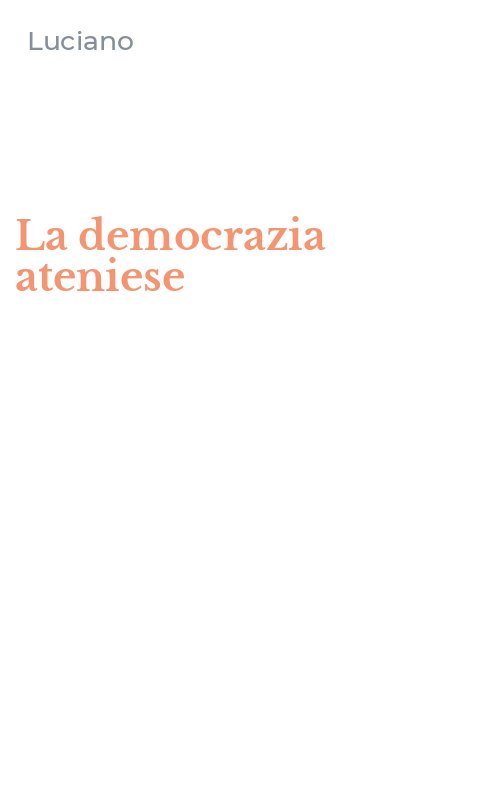 La democrazia ateniese