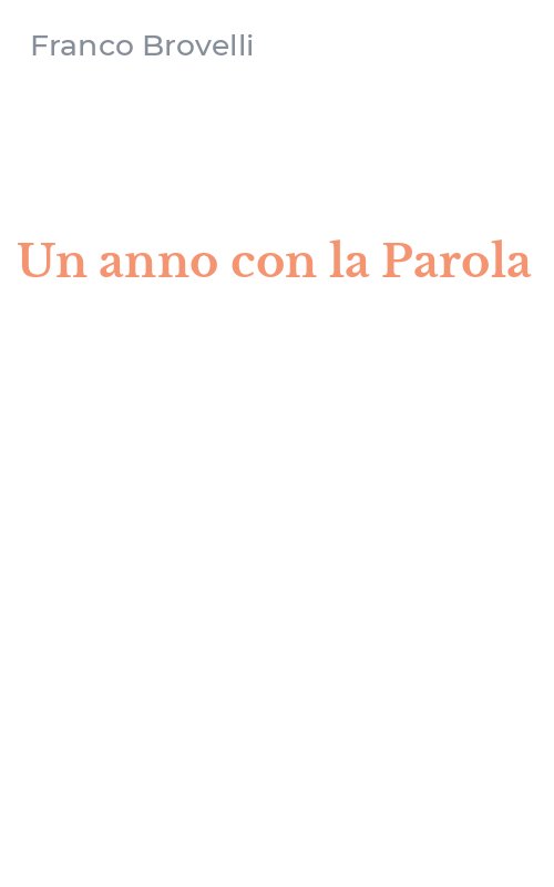 Un anno con la Parola