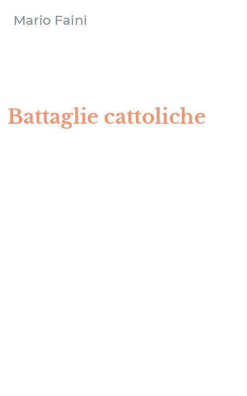 Battaglie cattoliche