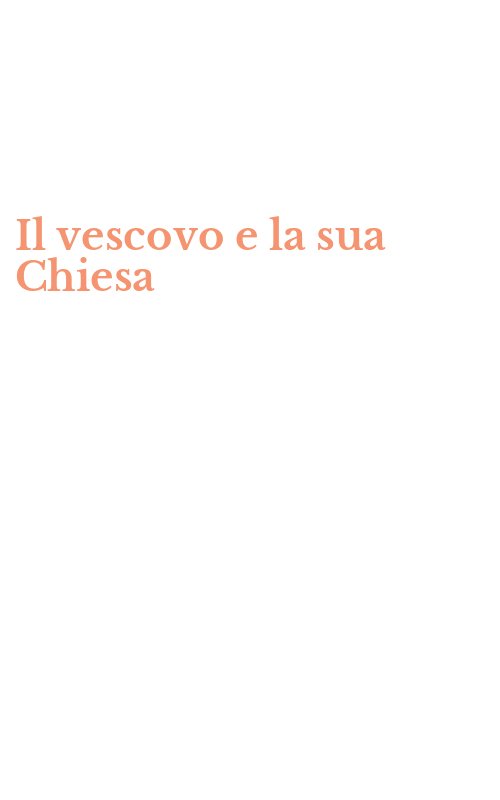 Il vescovo e la sua Chiesa
