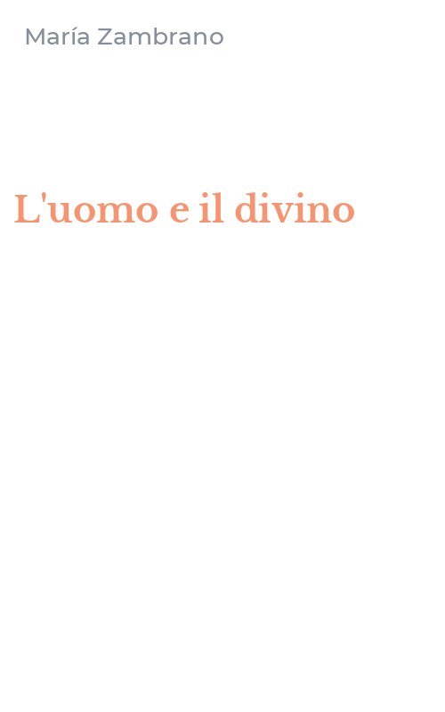 L'uomo e il divino