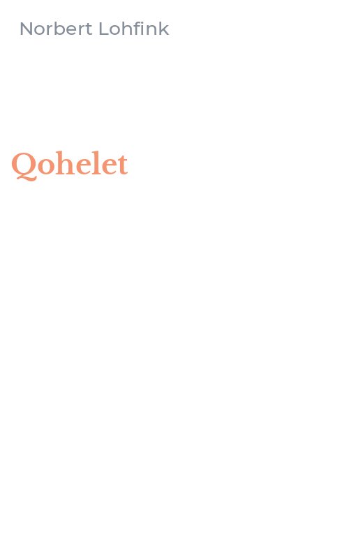 Qohelet