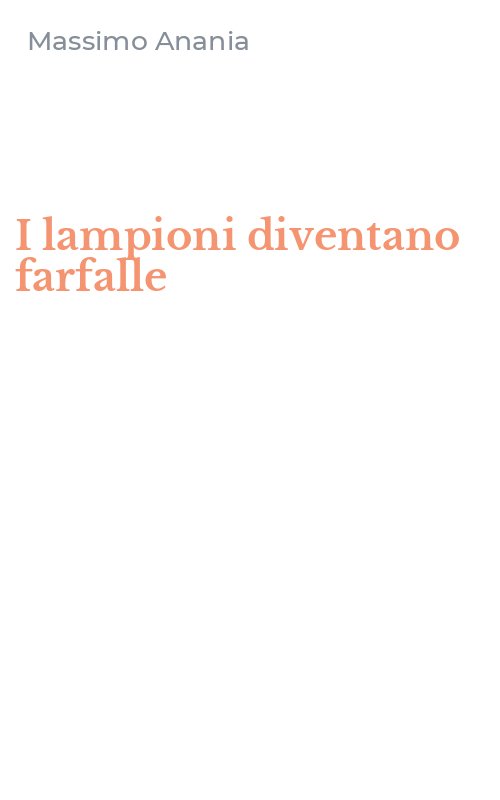 I lampioni diventano farfalle