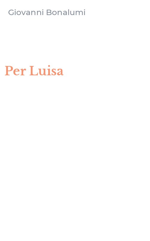 Per Luisa
