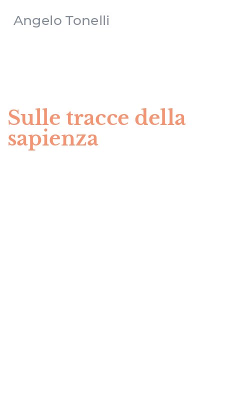 Sulle tracce della sapienza