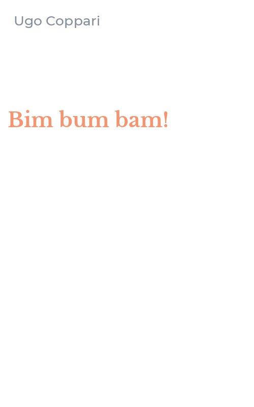 Bim bum bam!