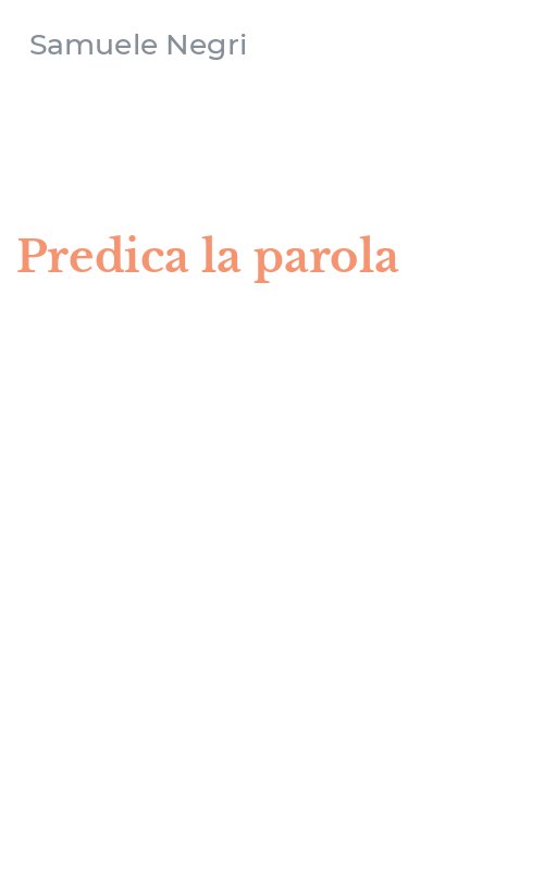 Predica la parola