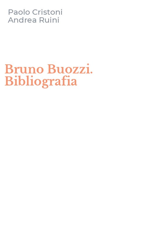 Bruno Buozzi. Bibliografia