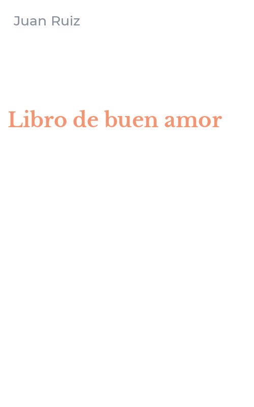 Libro de buen amor