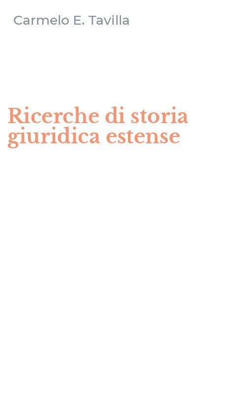 Ricerche di storia giuridica estense