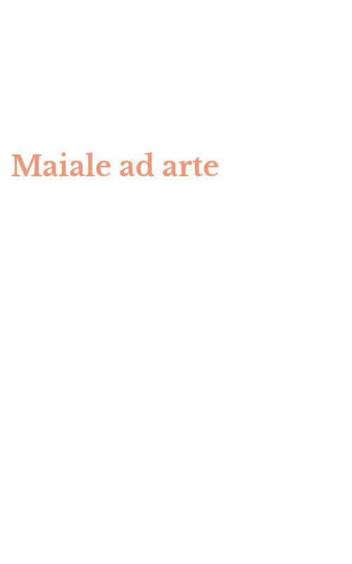 Maiale ad arte