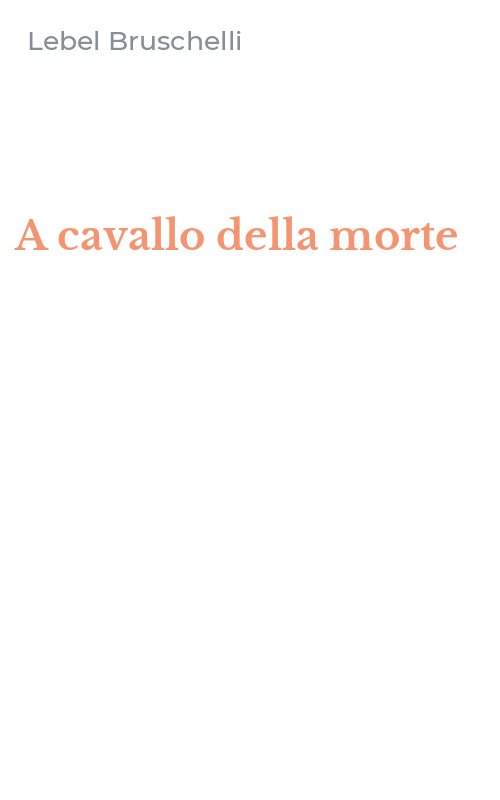 A cavallo della morte