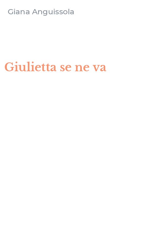 Giulietta se ne va