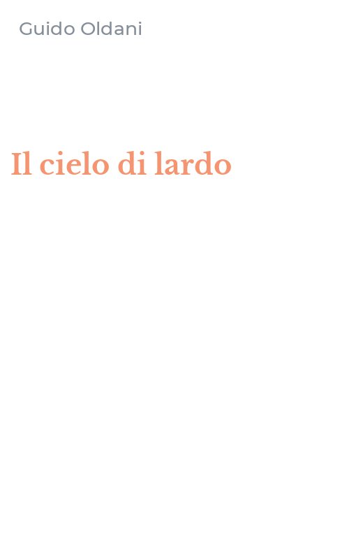 Il cielo di lardo