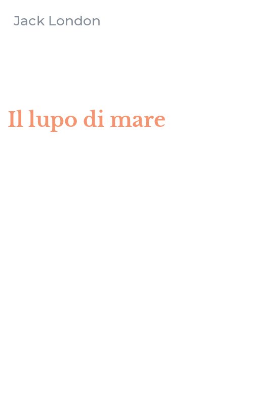 Il lupo di mare