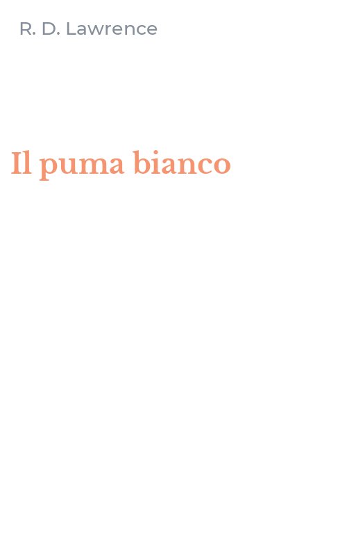 Il puma bianco