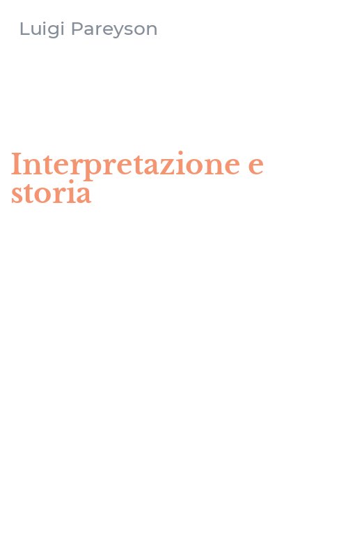 Interpretazione e storia