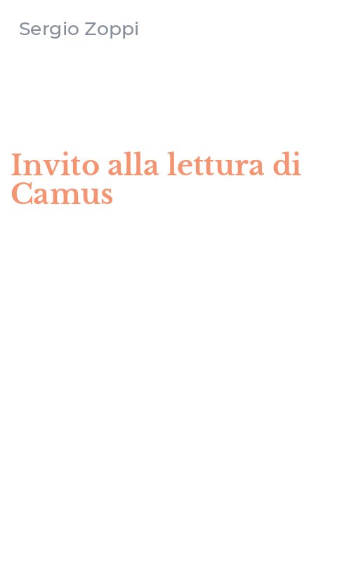 Invito alla lettura di Camus