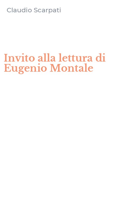 Invito alla lettura di Eugenio Montale