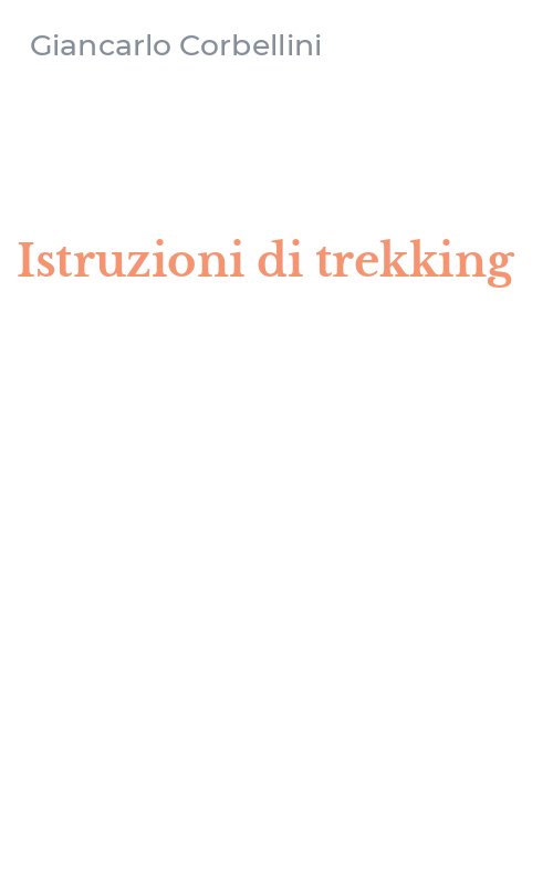 Istruzioni di trekking
