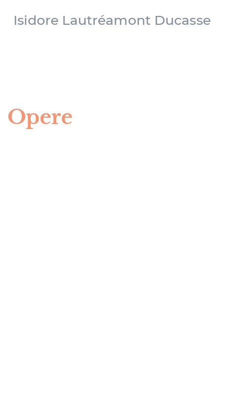 Opere