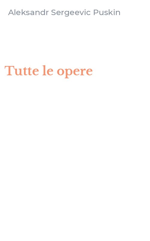 Tutte le opere