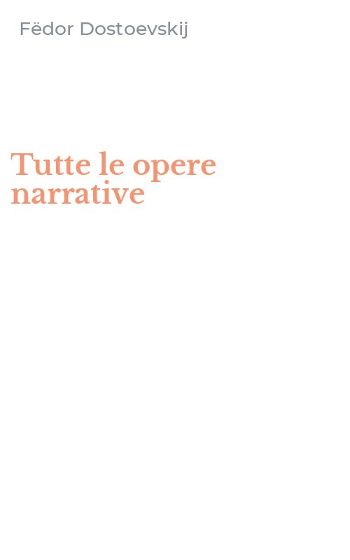 Tutte le opere narrative