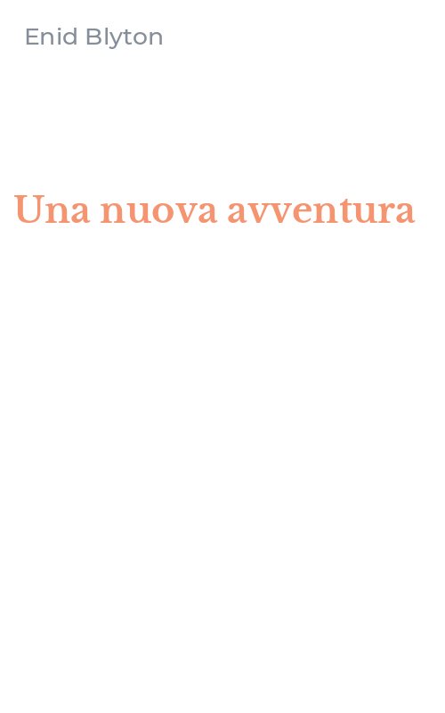 Una nuova avventura